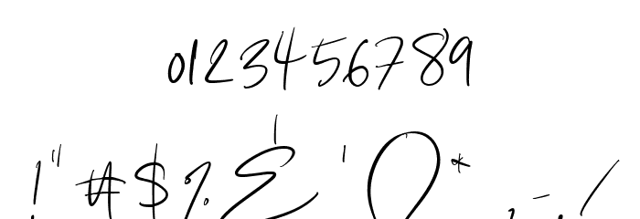 Sunstrike Regular Font OTHER CHARS
