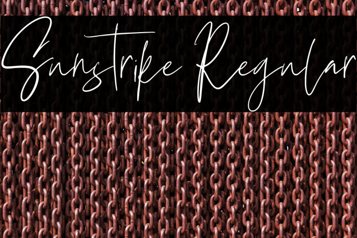 Sunstrike Regular Example 2