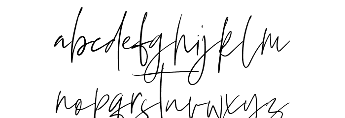 Sunstrike Regular Font LOWERCASE