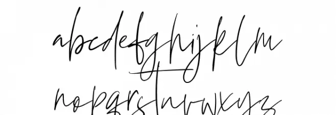 Sunstrike Regular Schriftart Kleinbuchstaben