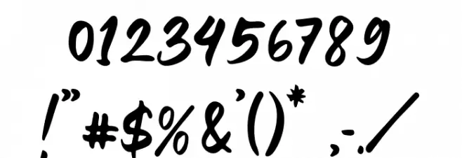 Suntowns Font OTHER CHARS