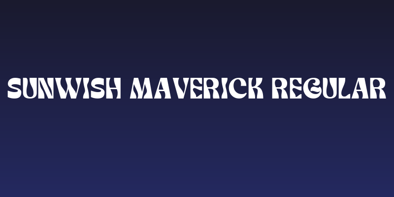 Sunwish Maverick Regular Social Header