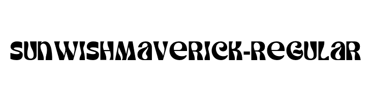 SunwishMaverick-Regular  Free Fonts Download