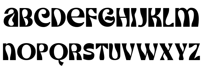 SunwishMaverick-Regular Font LOWERCASE