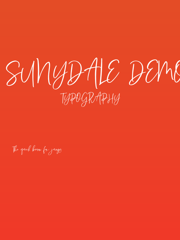 Sunydale demo Poster