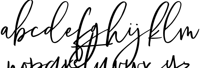 Sunydale demo Font LOWERCASE