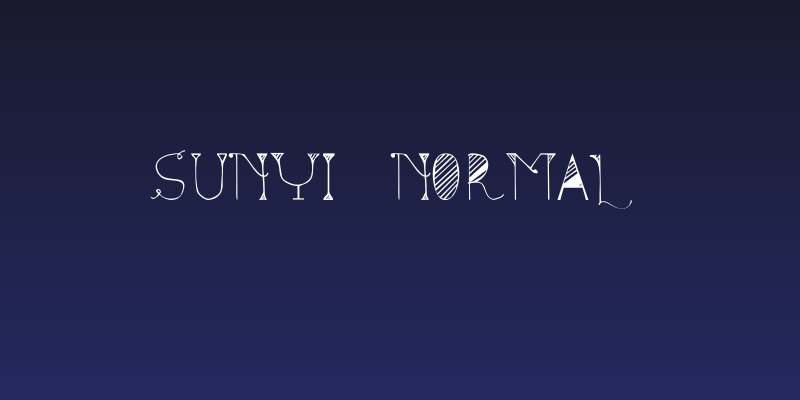 Sunyi Normal Social Header