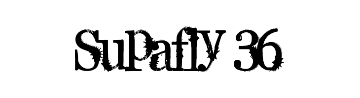 Supafly 36  Скачать бесплатные шрифты