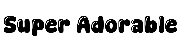 Super Adorable  Descarca Fonturi Gratis