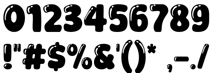 Super Adorable フォント その他の文字