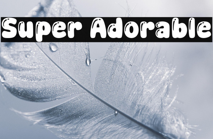 Super Adorable Example 1