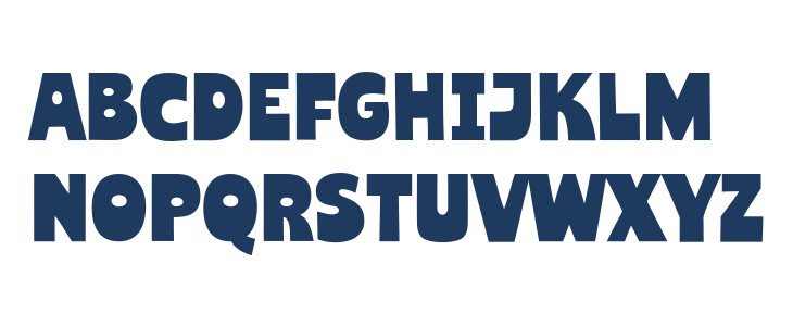 Super Amore Regular Uppercase