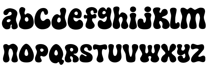Super Arena Font LOWERCASE