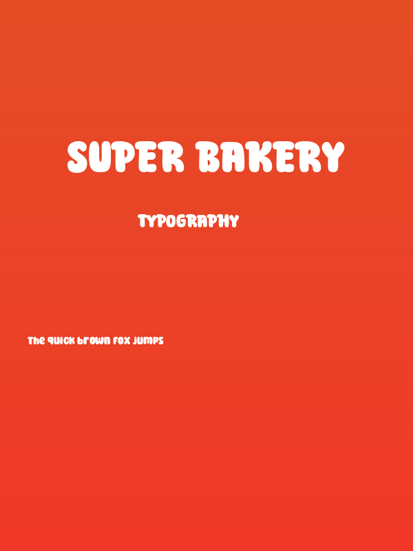 Super Bakery Poster