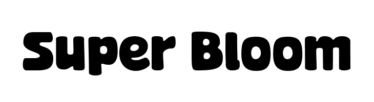 Super Bloom  لخطوط تنزيل