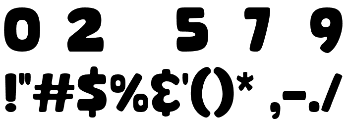 Super Bloom Font OTHER CHARS