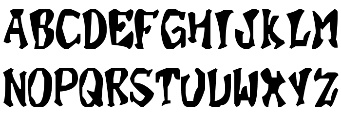 Super Bonus Font LOWERCASE