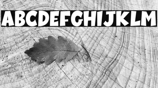 Super Boom Font examples