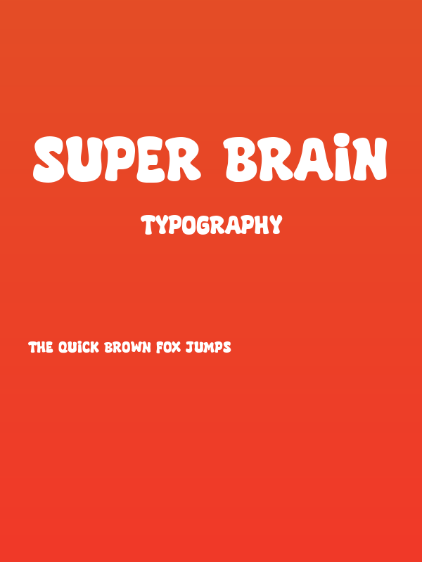 Super Brain Poster
