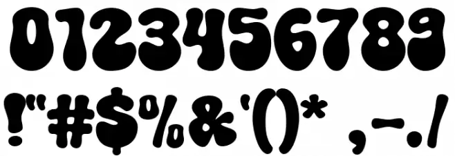 Super Brave Font OTHER CHARS