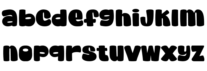 Super Brother Font LOWERCASE