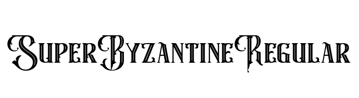 Super Byzantine Regular  Descarca Fonturi Gratis