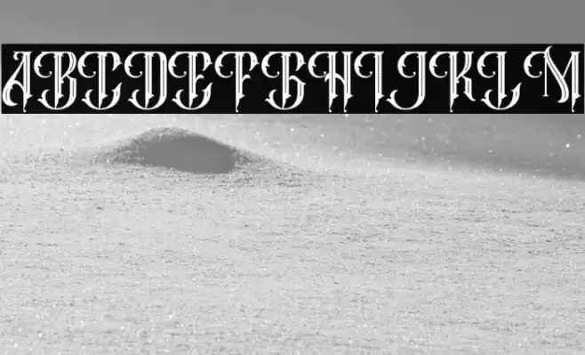 Super Byzantine Regular Font examples