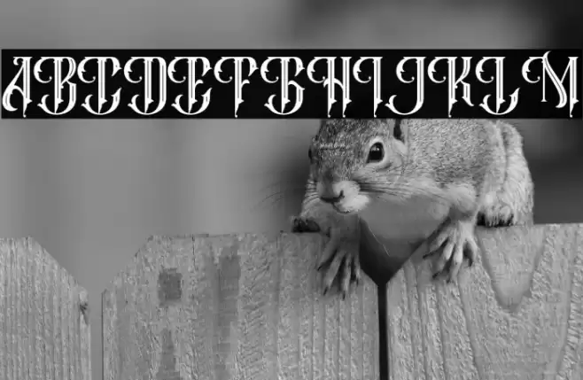 Super Byzantine Regular Font examples