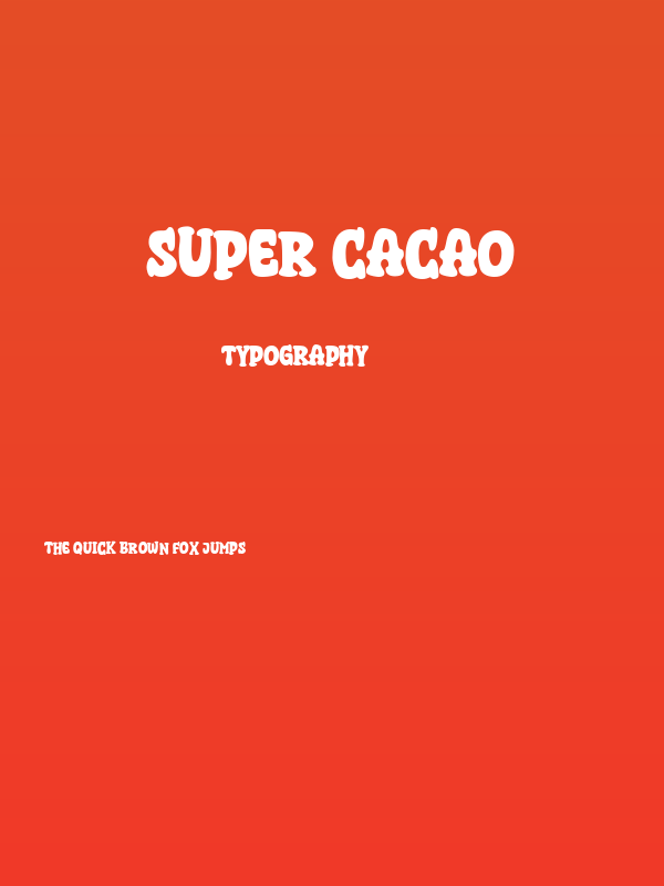 Super Cacao Poster