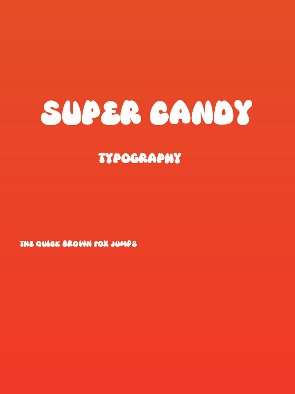 Super Candy Poster