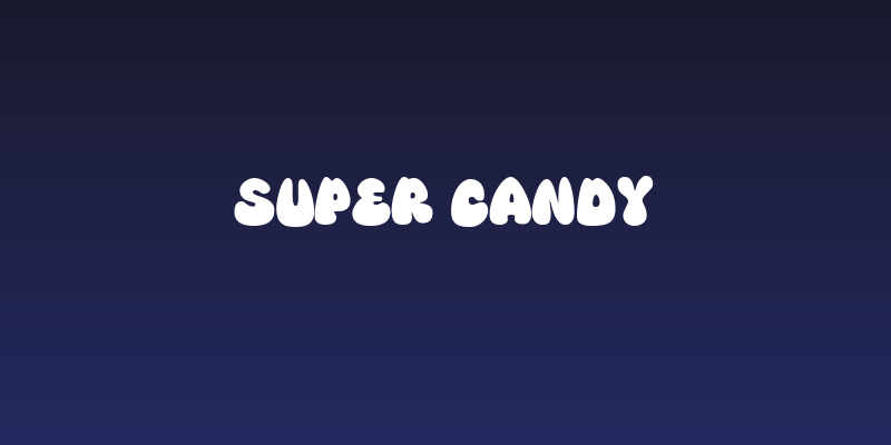 Super Candy Social Header