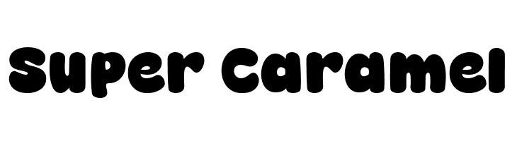 Super Caramel  Fuentes Gratis Descargar
