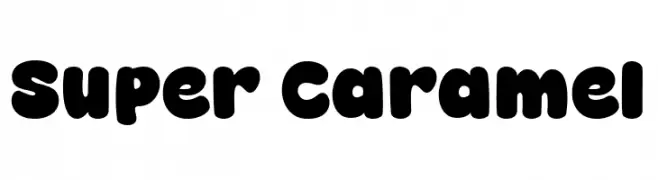 Super Caramel  नि: शुल्क फ़ॉन्ट्स डाउनलोड