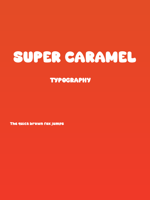 Super Caramel Poster