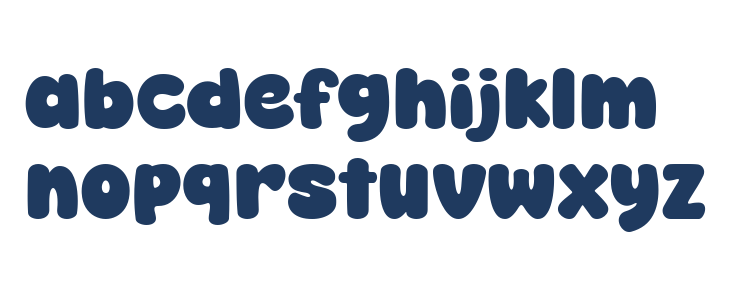 Super Caramel Lowercase