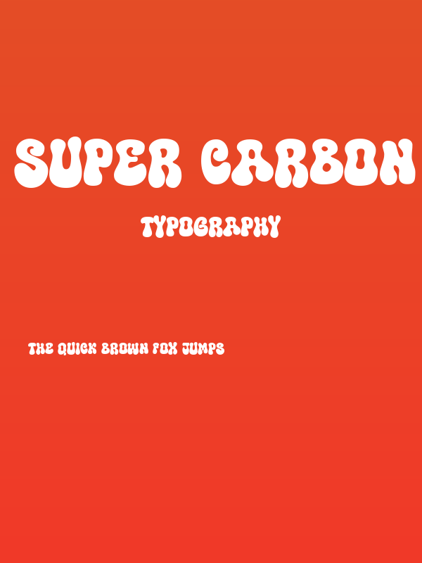 Super Carbon Poster