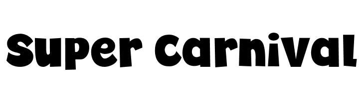 Super Carnival  font caratteri gratis