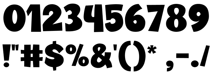 Super Carnival Font OTHER CHARS