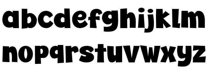 Super Carnival Font LOWERCASE
