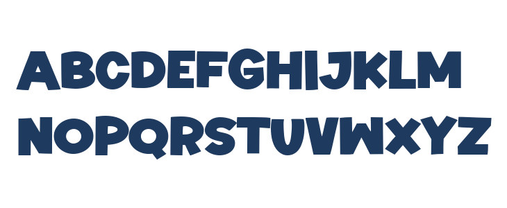 Super Cartoon Lowercase