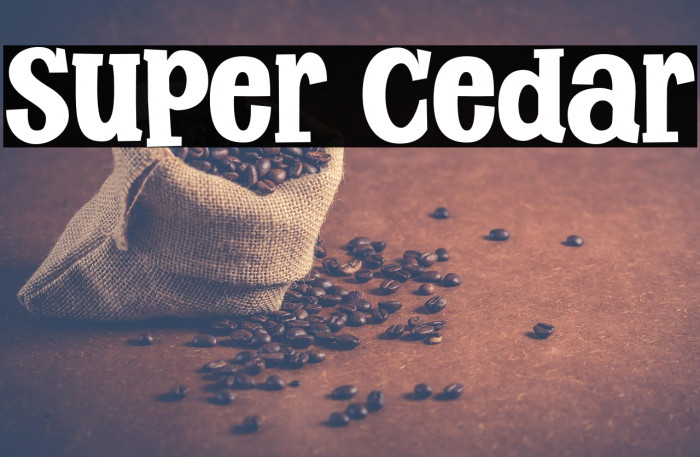 Super Cedar Example 1
