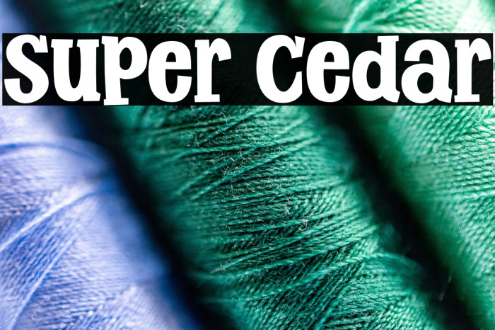 Super Cedar Example 3