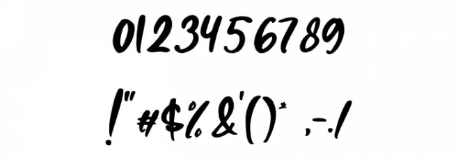 Super Cempluk Regular Font OTHER CHARS