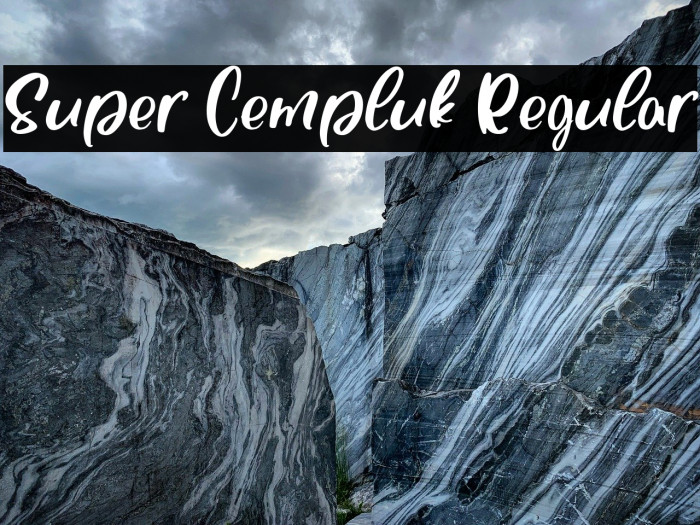 Super Cempluk Regular Example 1