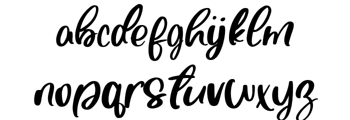 Super Cempluk Regular Font LOWERCASE