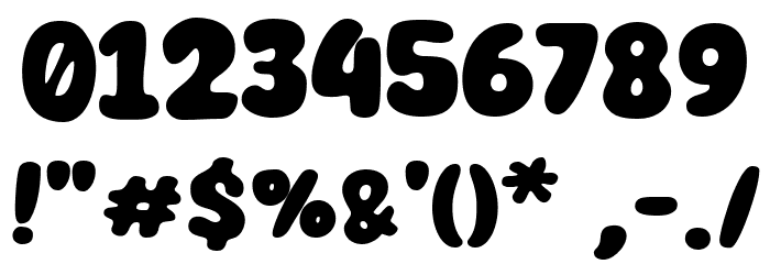 Super Cereal Font OTHER CHARS