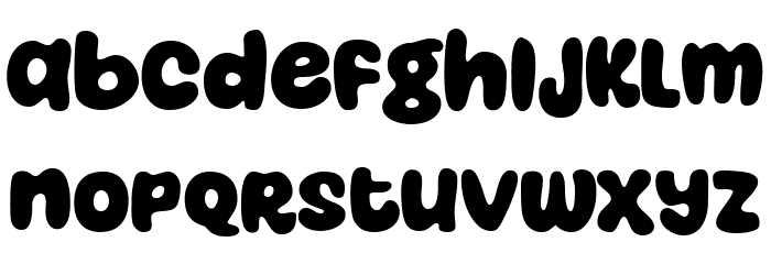 Super Cereal Font LOWERCASE