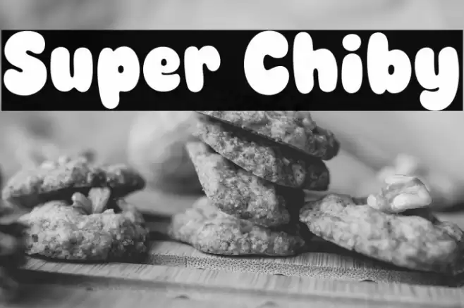 Super Chiby फ़ॉन्ट examples