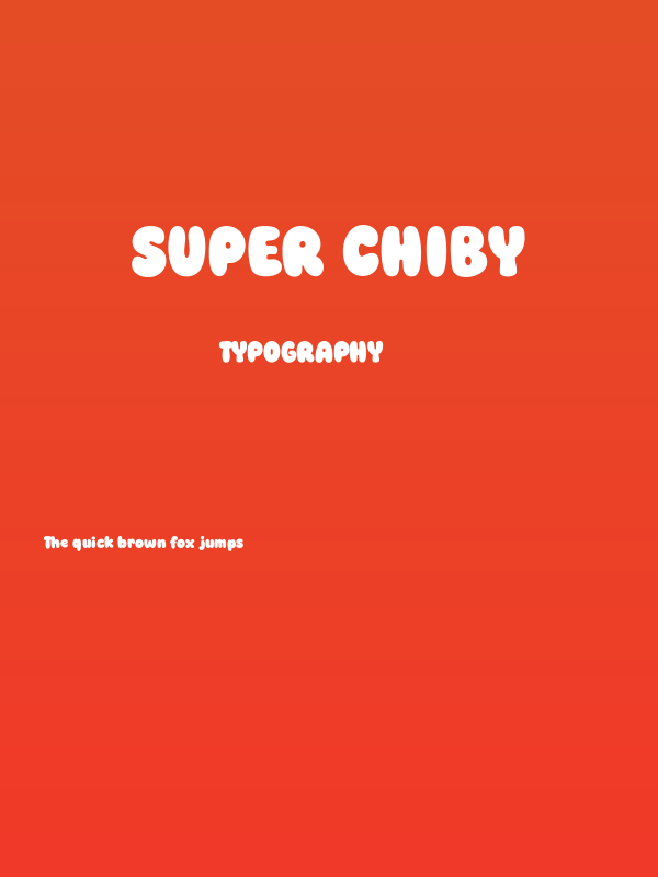 Super Chiby Poster