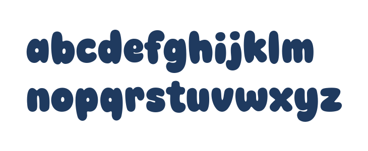 Super Chiby Lowercase